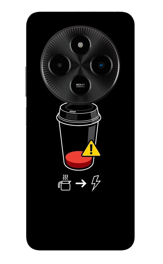 Coffee Poco M7 5G Glass Case