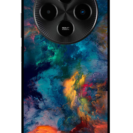 Artwork Paint Poco M7 5G Glass Case Back Cover by Casekaro