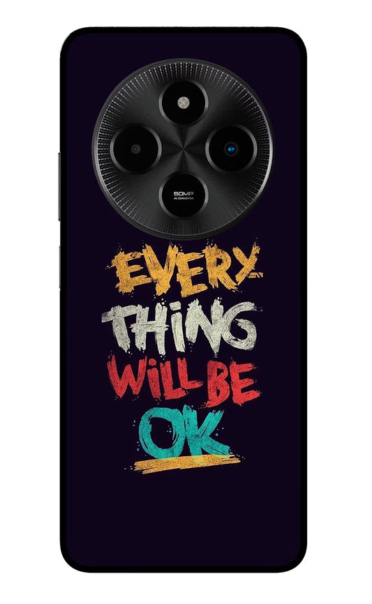 Everything Will Be Ok Poco M7 5G Glass Case
