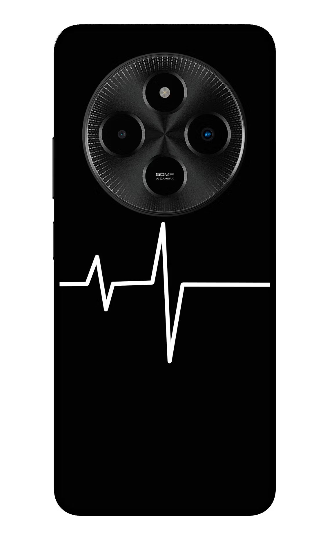 Heart Beats Poco M7 5G Glass Case