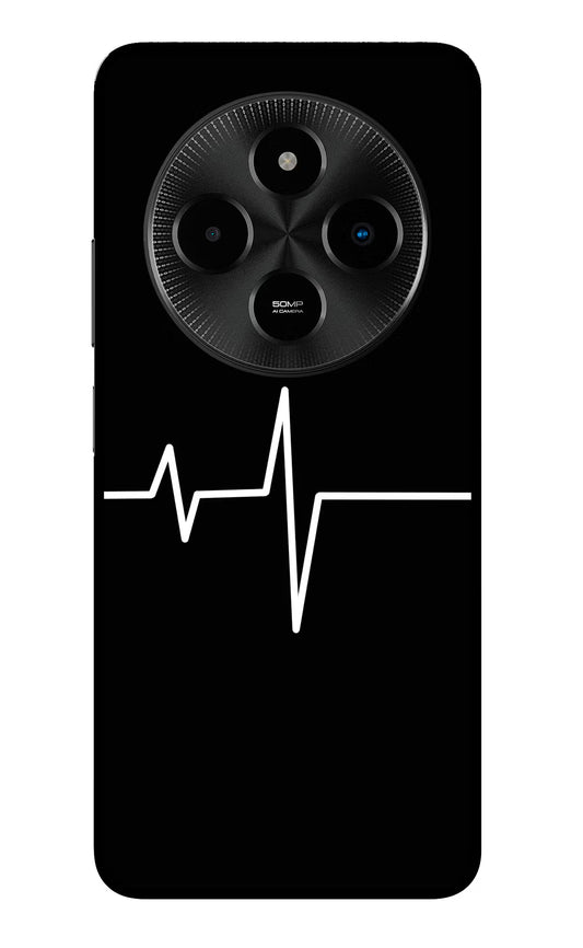 Heart Beats Poco M7 5G Glass Case