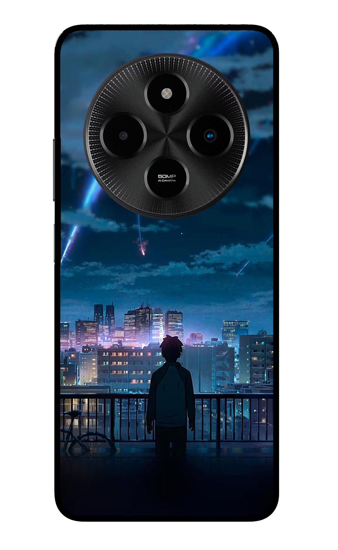 Anime Poco M7 5G Glass Case