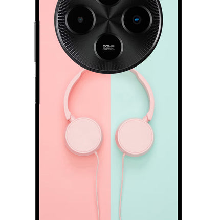 Music Lover Poco M7 5G Glass Case Back Cover by Casekaro
