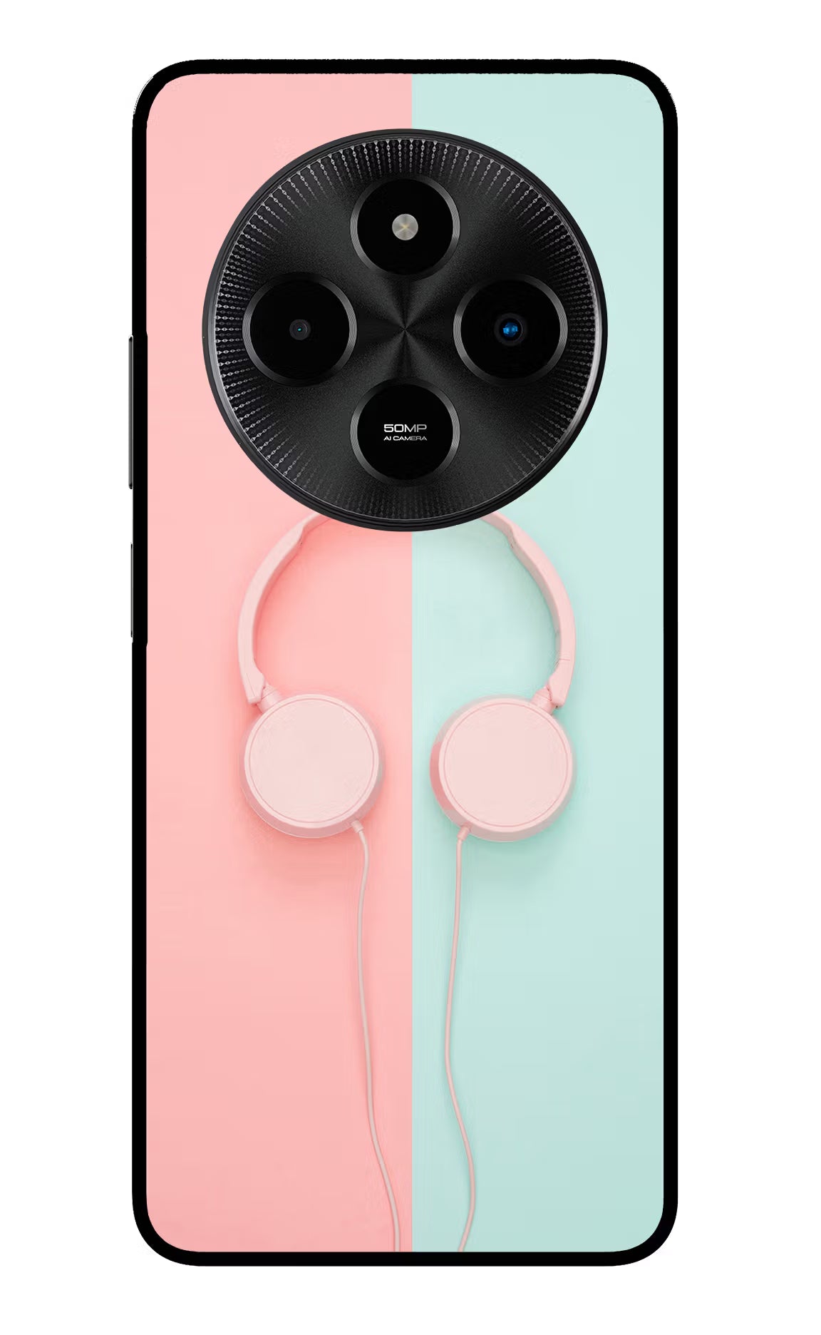 Music Lover Poco M7 5G Glass Case Back Cover by Casekaro