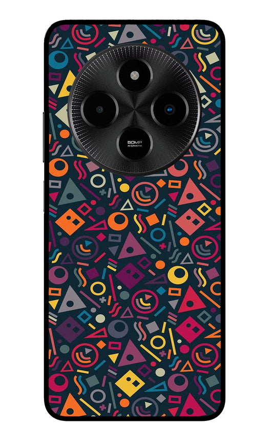 Geometric Abstract Poco M7 5G Glass Case