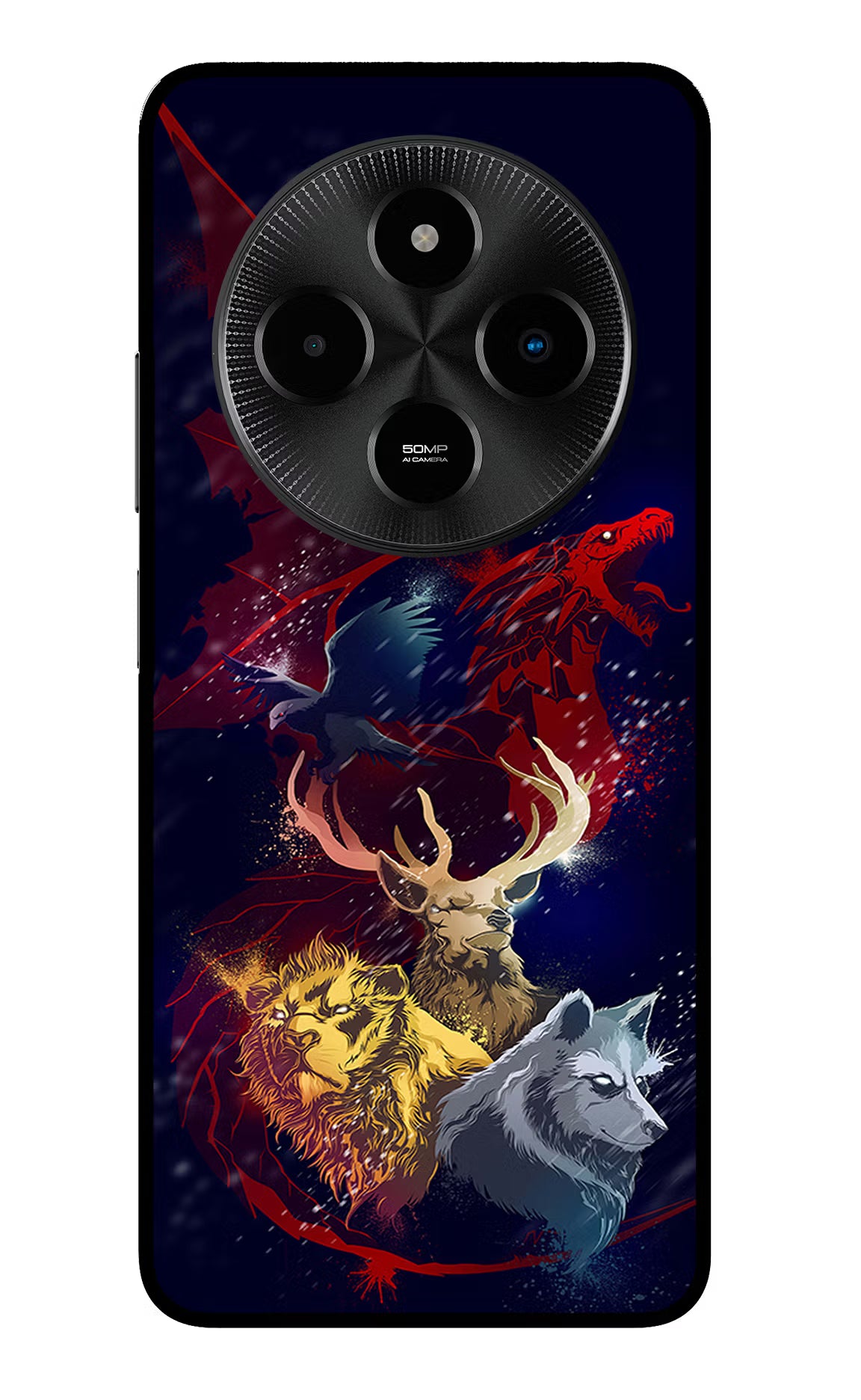 Game Of Thrones Poco M7 5G Glass Case