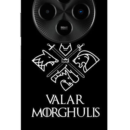 Valar Morghulis | Game Of Thrones Poco M7 5G Glass Case Back Cover by Casekaro