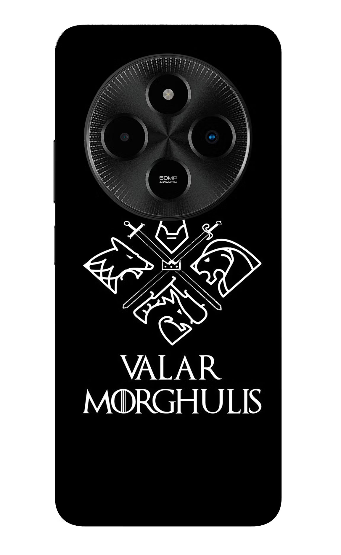 Valar Morghulis | Game Of Thrones Poco M7 5G Glass Case Back Cover by Casekaro