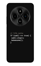 Life Motto Code Poco M7 5G Glass Case