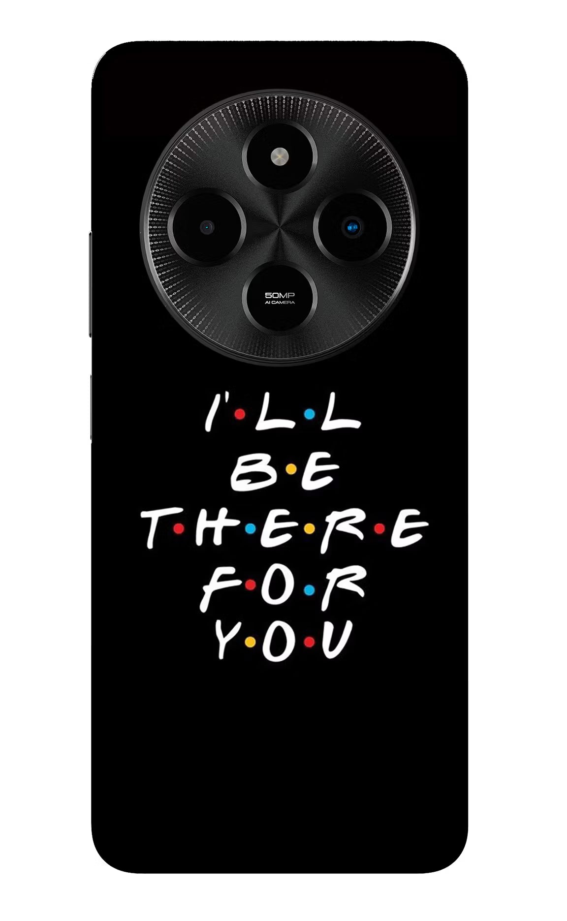 I'll Be There For You Poco M7 5G Glass Case