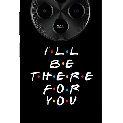 I'll Be There For You Poco M7 5G Glass Case Back Cover by Casekaro
