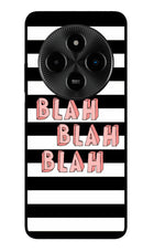 Blah Blah Blah Poco M7 5G Glass Case