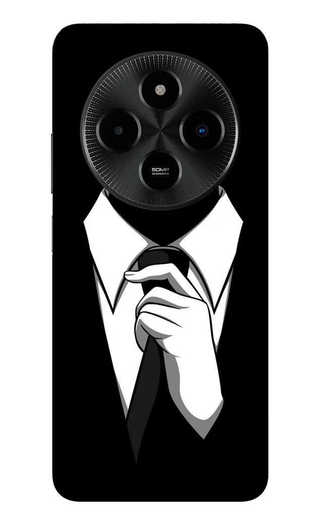 Black Tie Poco M7 5G Glass Case
