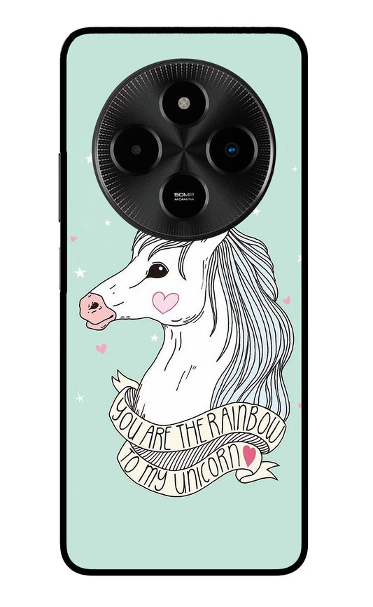 Unicorn Wallpaper Poco M7 5G Glass Case