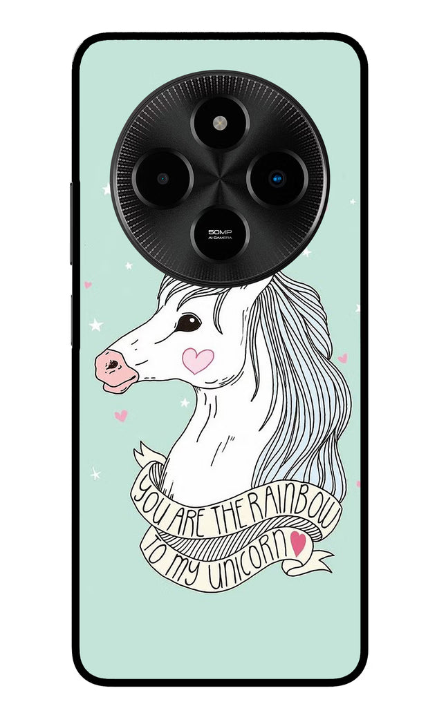 Unicorn Wallpaper Poco M7 5G Glass Case