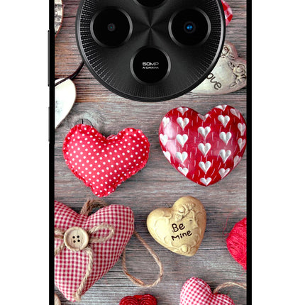 Love Wallpaper Poco M7 5G Glass Case Back Cover by Casekaro