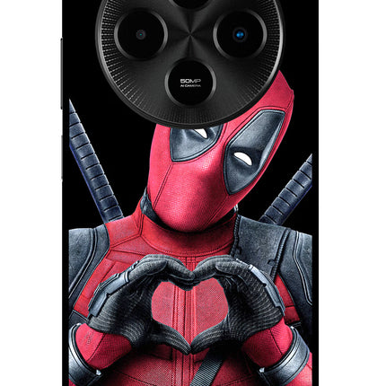 Deadpool Poco M7 5G Glass Case Back Cover by Casekaro