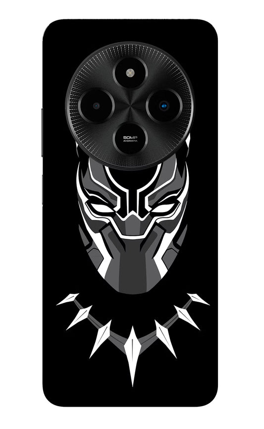Black Panther Poco M7 5G Glass Case