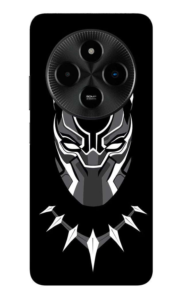 Black Panther Poco M7 5G Glass Case