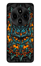 Angry Owl Art Poco M7 5G Glass Case