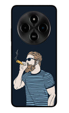 Smoking Poco M7 5G Glass Case