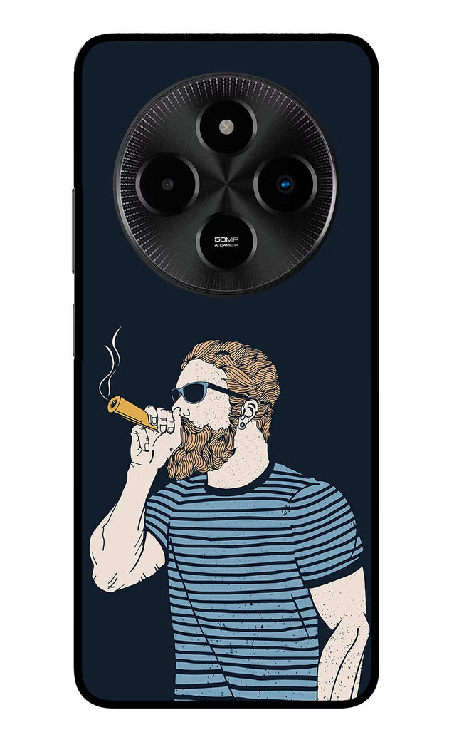 Smoking Poco M7 5G Glass Case