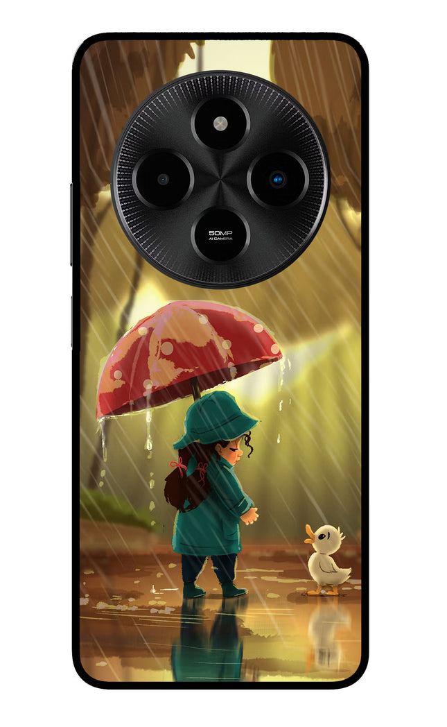 Rainy Day Poco M7 5G Glass Case