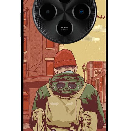 Adventurous Poco M7 5G Glass Case