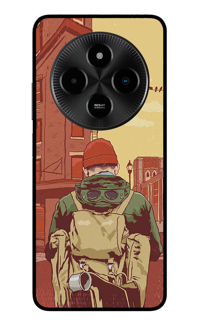 Adventurous Poco M7 5G Glass Case