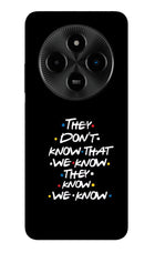 FRIENDS Dialogue Poco M7 5G Glass Case