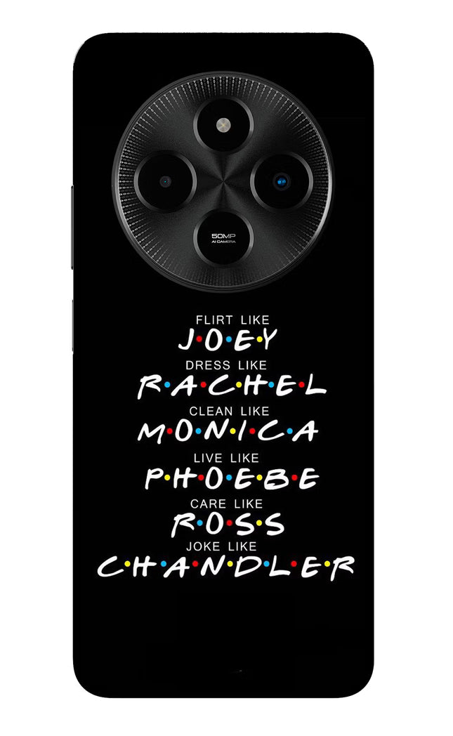 FRIENDS Character Poco M7 5G Glass Case