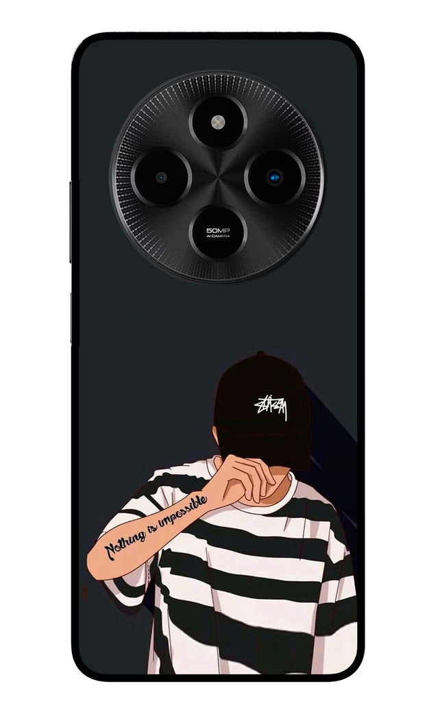 Aesthetic Boy Poco M7 5G Glass Case