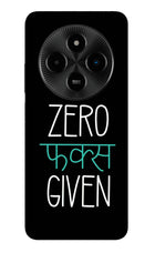 Zero Fucks Given Poco M7 5G Glass Case