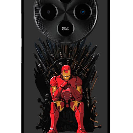 Ironman Throne Poco M7 5G Glass Case