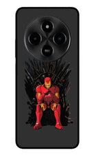Ironman Throne Poco M7 5G Glass Case