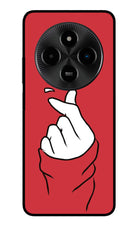 Korean Love Sign Poco M7 5G Glass Case