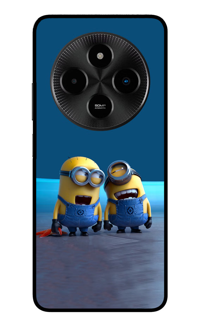 Minion Laughing Poco M7 5G Glass Case