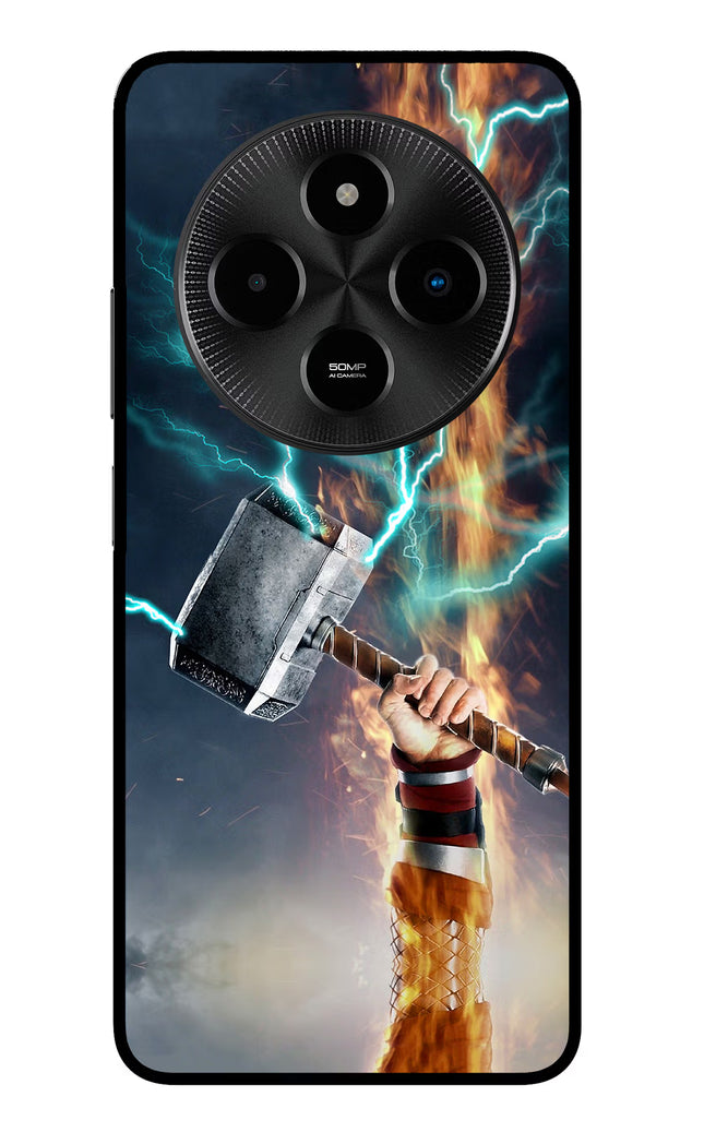 Thor Hammer Mjolnir Poco M7 5G Glass Case