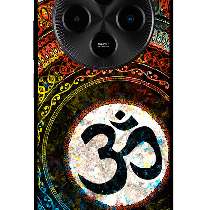 Om Cultural Poco M7 5G Glass Case