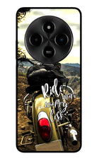Ride More Worry Less Poco M7 5G Glass Case