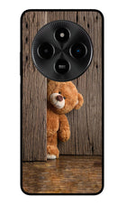 Teddy Wooden Poco M7 5G Glass Case