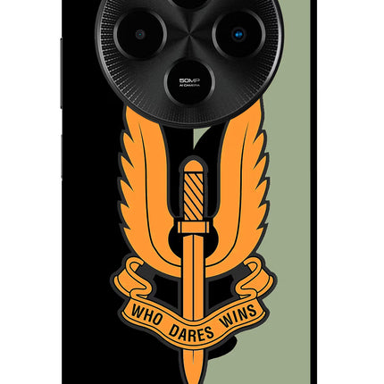 Balidan Logo Poco M7 5G Glass Case