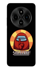 Among Us Shhh! Poco M7 5G Glass Case