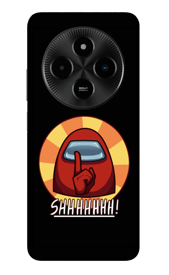 Among Us Shhh! Poco M7 5G Glass Case