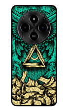 Green Owl Poco M7 5G Glass Case