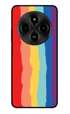 Rainbow Poco M7 5G Glass Case
