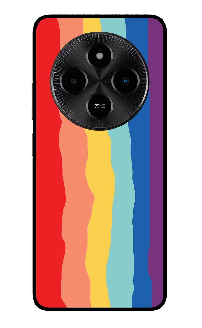 Rainbow Poco M7 5G Glass Case