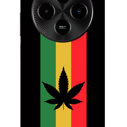 Weed Flag Poco M7 5G Glass Case