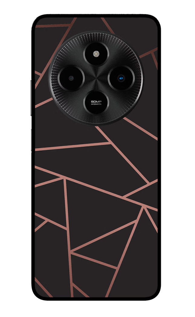 Geometric Pattern Poco M7 5G Glass Case