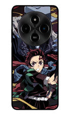 Demon Slayer Poco M7 5G Glass Case